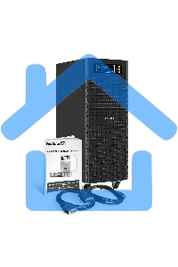 Источник бесперебойного питания On-line ExeGate PowerExpert TL-575-10kVA.192V.LCD.AVR.T.USB.RS232.SNMP 10000VA/10000W, On-Line, PF=1, LCD, клеммы, RS232, USB, SNMP-slot, встроенные батареи 12V 7.2Ah - 16шт, возможность подключения до 4 внешних батарейных 