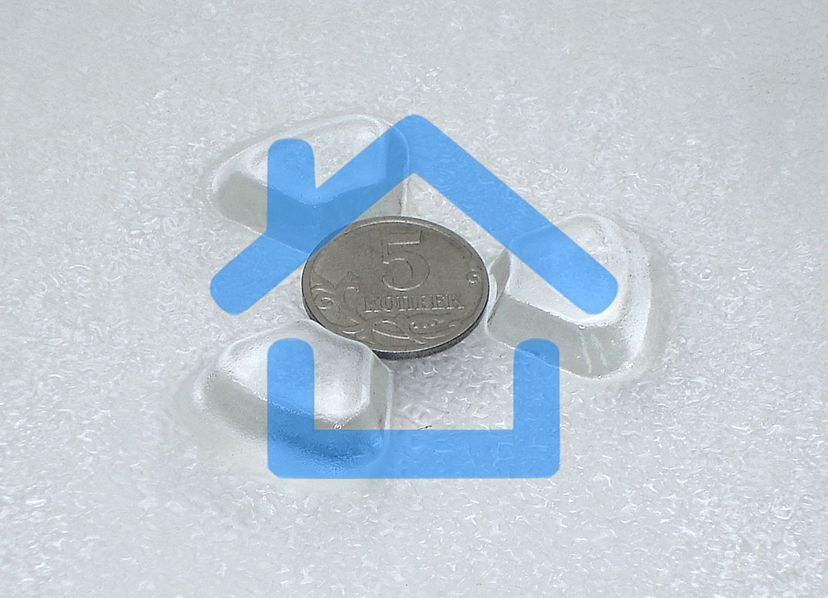 Тарелка для свч (микроволновой) печи универсальная D-245 мм с креплением