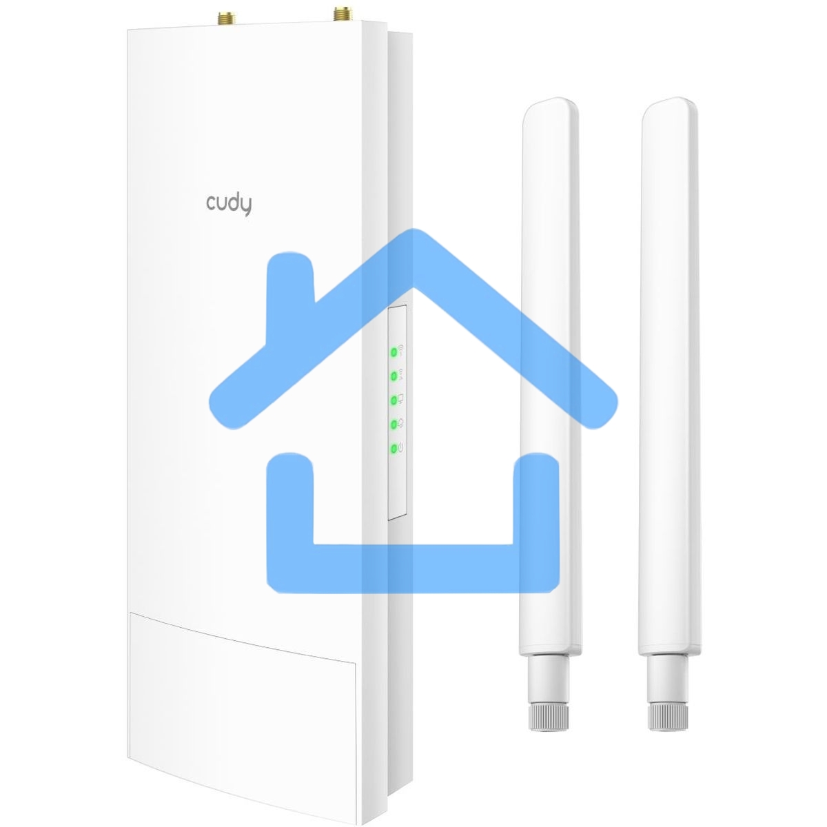 Повторитель беспроводного сигнала Cudy RE1200 OUTDOOR AC1200 Wi-Fi белый