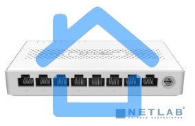 Коммутатор неуправляемый Tenda SM108, 8 портов, 8x2,5Гбит/с, настольный, пластиковый корпус