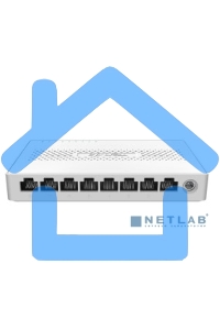 Коммутатор неуправляемый Tenda SM108, 8 портов, 8x2,5Gbит/с, настольный, пластиковый корпус