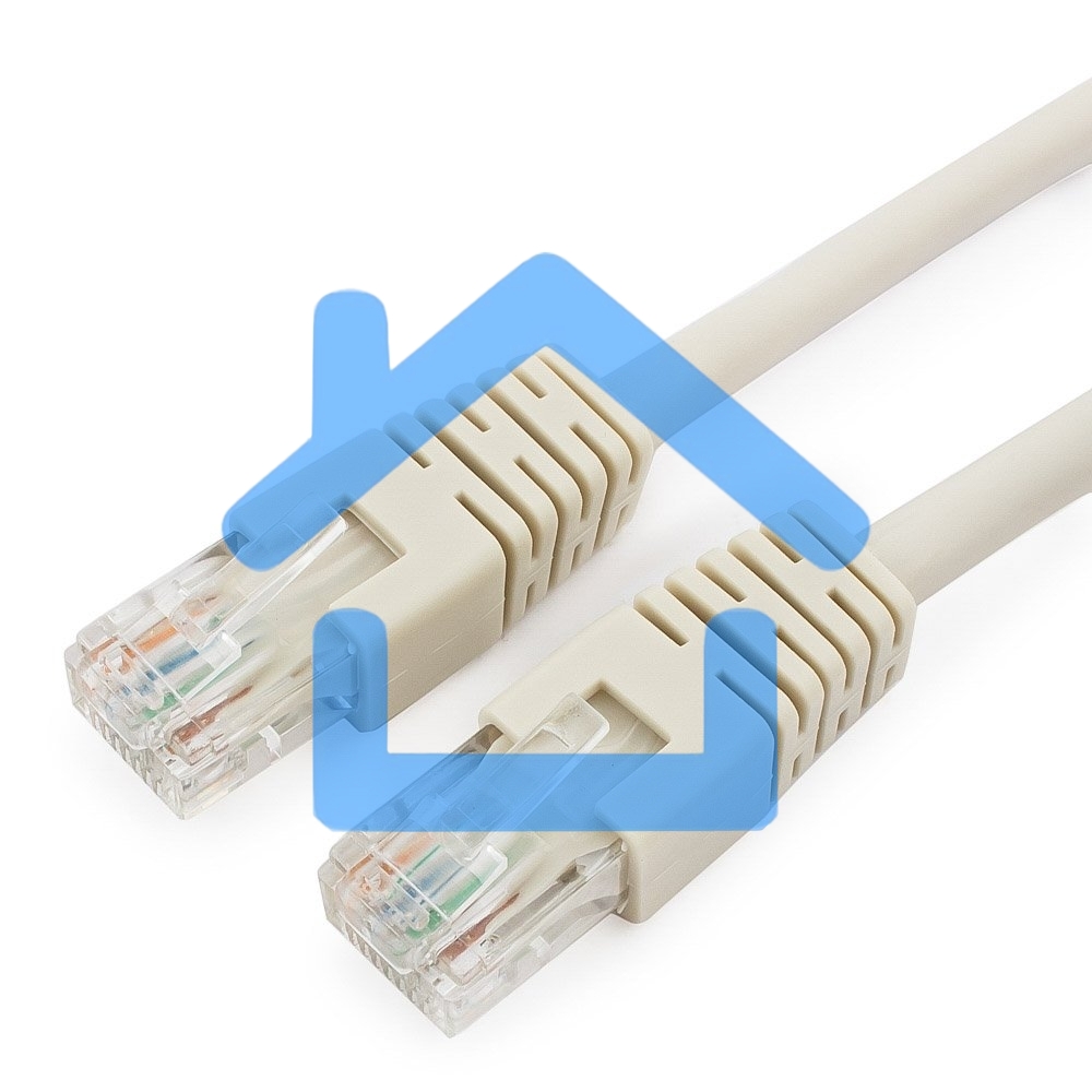 Патч-корд UTP Cablexpert кат.6, 0.25м, литой, многожильный (серый)