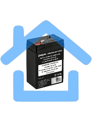 Батарея ExeGate DTM 6045 (6V 4.5Ah), клеммы F1