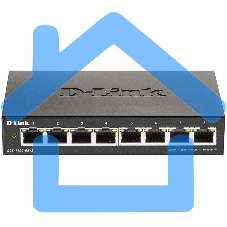 Коммутатор D-Link DGS-1100-08V2 8-ports, DGS-1100-08V2/A1A