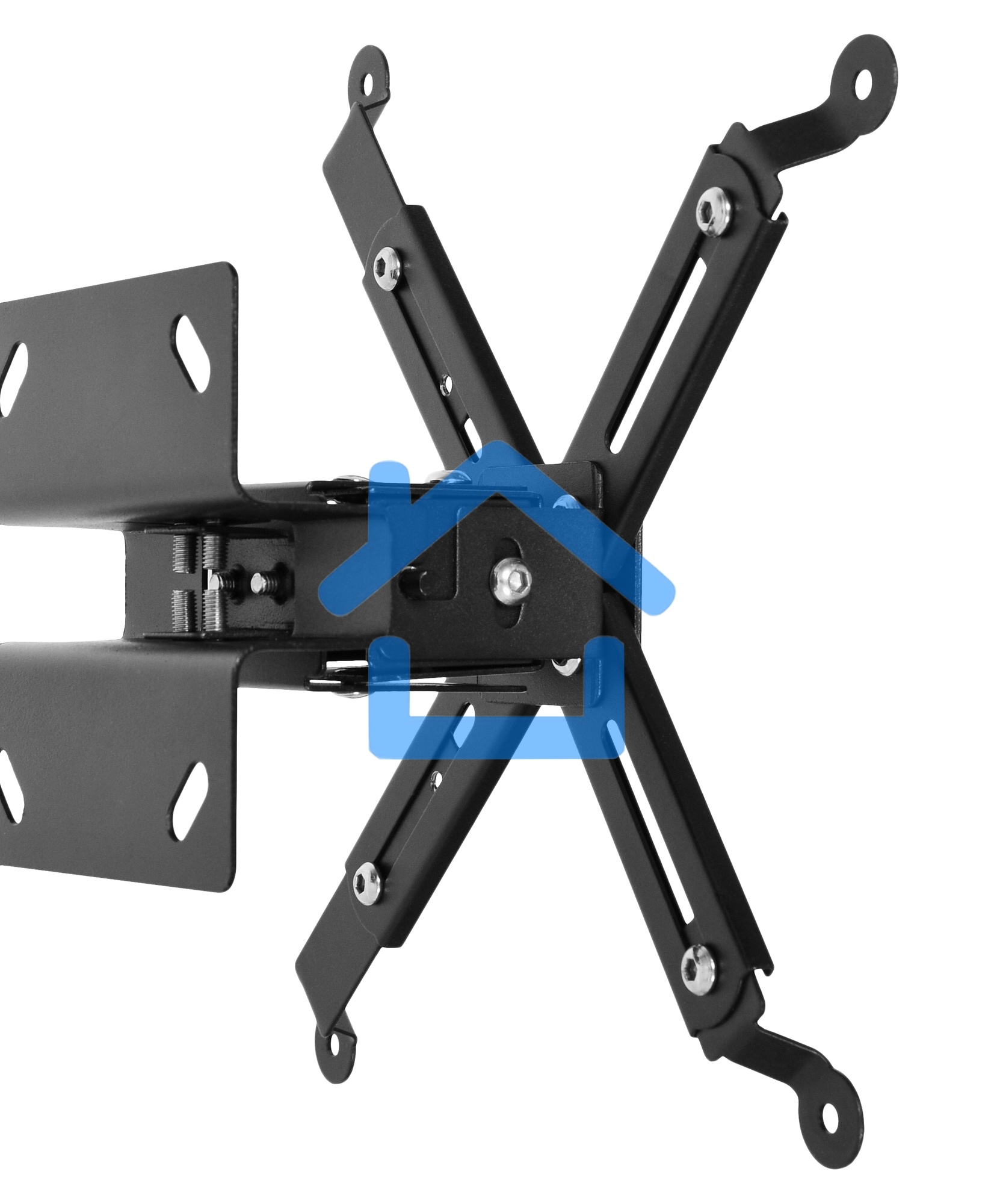 Кронштейн для проектора Buro PR07-B черный макс.12кг потолочный поворот и наклон