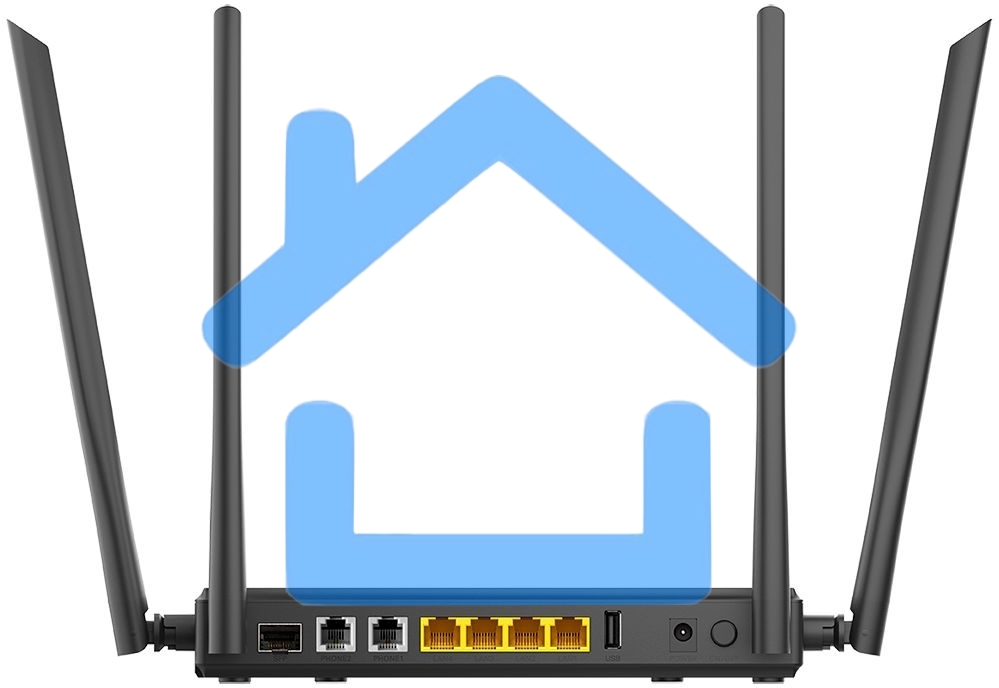 Маршрутизатор D-Link DVG-5402G/GFRU/S1A