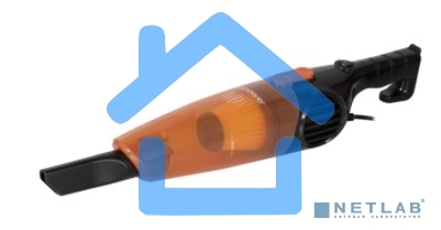 Пылесос вертикальный циклонного типа Endever SkyClean VC-277, темно-серый/оранжевый, мощность 700 Вт, циклонная система фильтрации, 6 шт/уп