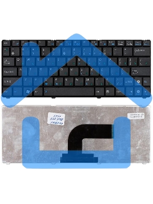 Клавиатура для ноутбука Asus Eee PC 1101 1101HA N10 N10E N10J черная