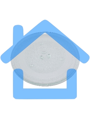 Тарелка для свч (микроволновой) печи Samsung D-288 мм с креплением