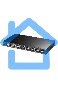 Коммутатор 48-Port Layer 2 Managed Gigabit PoE++ Switch with 4 10G SFP ports 720W
