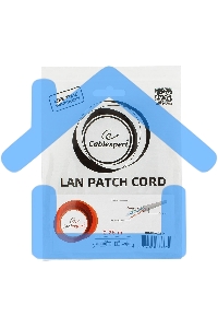 Патч-корд UTP Cablexpert кат.6, 0.25м, литой, многожильный (серый)