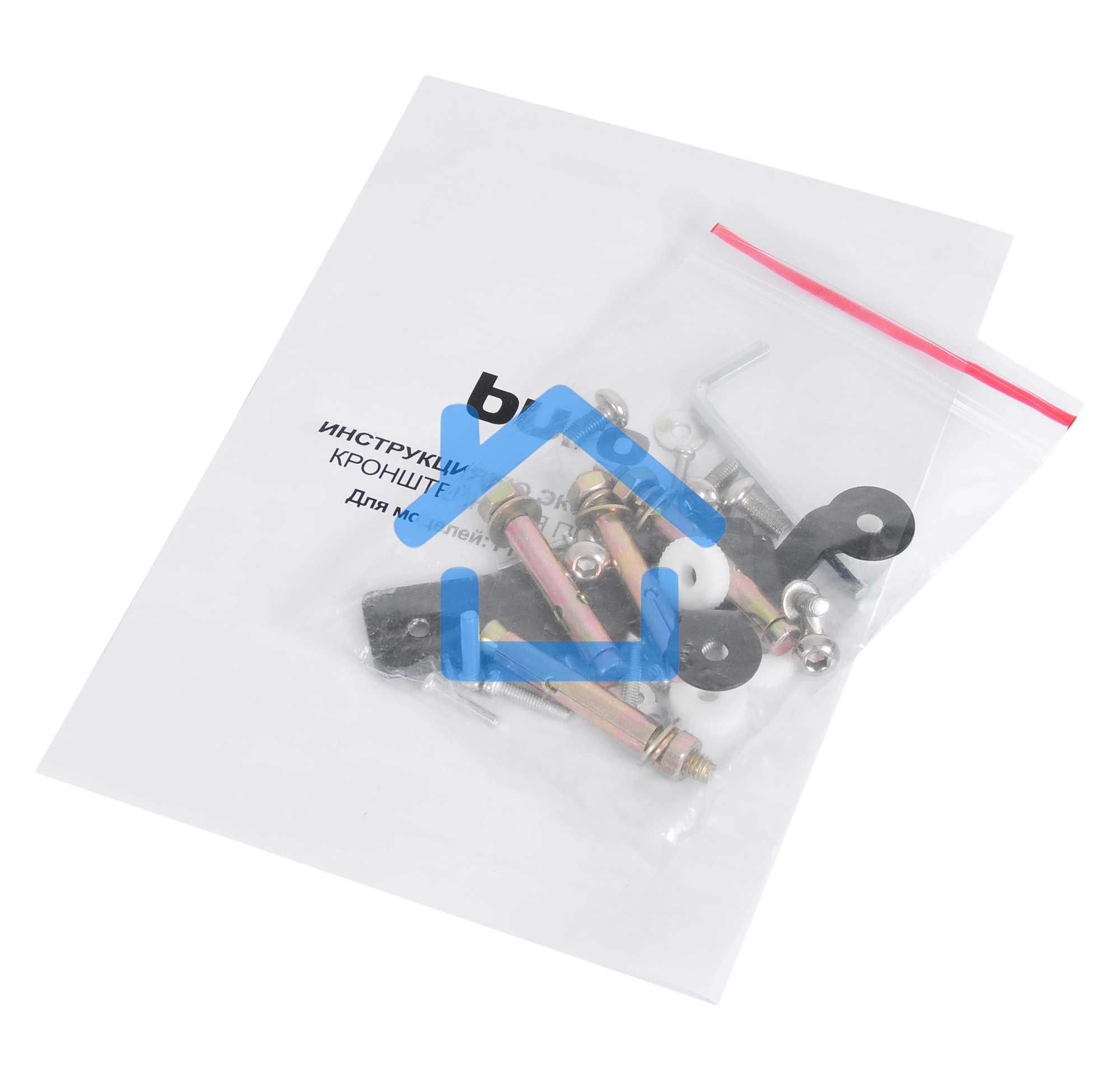 Кронштейн для проектора Buro PR07-B черный макс.12кг потолочный поворот и наклон