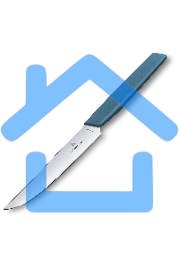 Нож кухонный Victorinox Swiss Modern (6.9006.122) стальной для стейка лезв.120мм прямая заточка синий