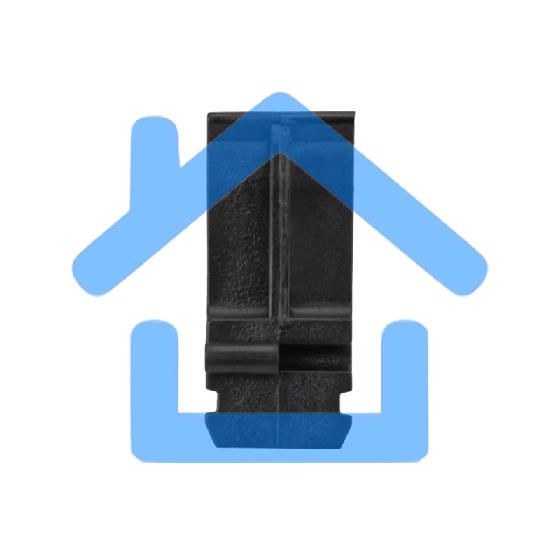 Крепеж-клипса для трубы ø 20 мм черная (10 шт./уп.) Rexant