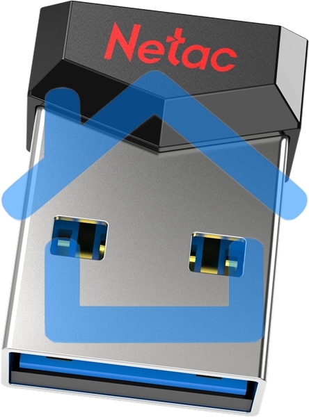 Флешка USB R/W Netac UM81 64Gb <NT03UM81N-064G-20BK>, USB2.0, Ultra compact