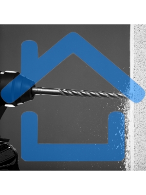 Бур Matrix по бетону, 10 x 300 мм, SDS PLUS