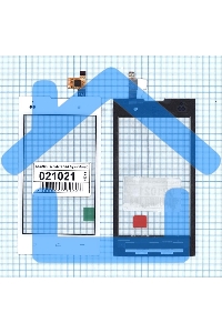 Сенсорное стекло (тачскрин) для Fly IQ4418 ERA Style 4, белое