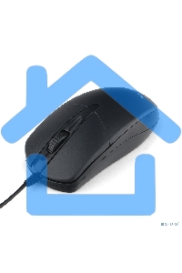 Мышь проводная Гарнизон GM-220 черный, 1000 dpi, USB, кнопки - 3