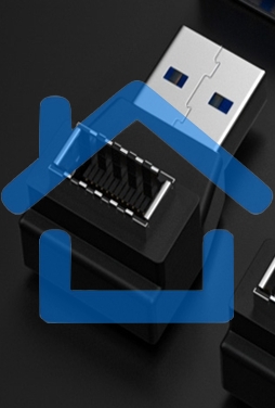 Переходник USB Type E мама на USB Type A папа