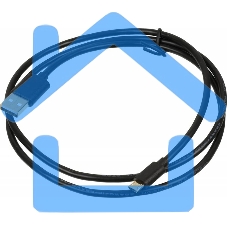 Кабель USB2.0 2A Square Connector USB A (m)/micro USB B (m) 1м Позолоченные контакты