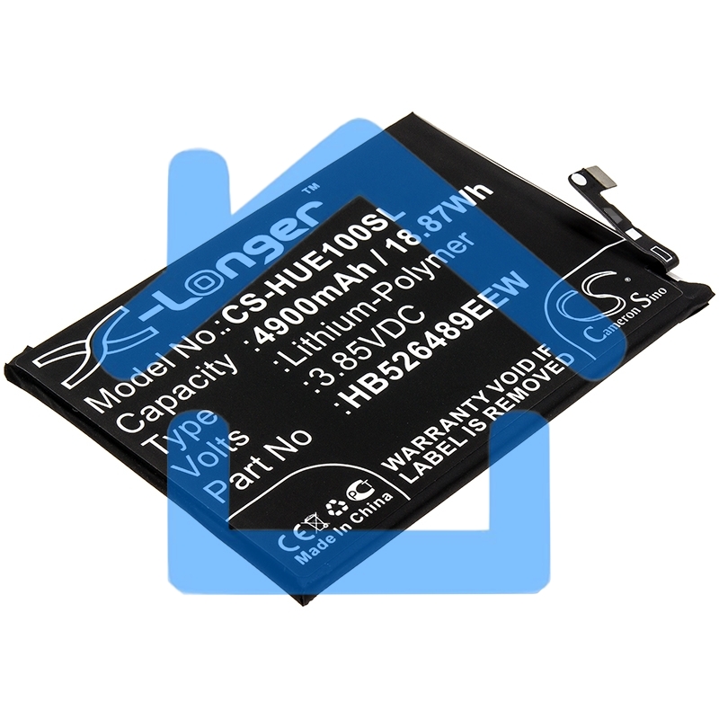 Аккумулятор CameronSino CS-HUE100SL HB526489EEW для Huawei Honor Play 9A,3.85V / 4900mAh / 18.87Wh