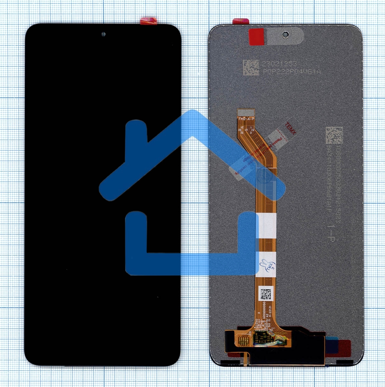 Дисплей для Huawei Honor X40 GT, черный