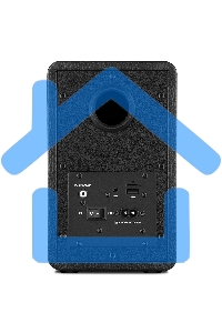 Акустическая система SVEN SPS-730 2.0 черные (2x25Вт, экокожа, USB/SD, пульт ДУ, Bluetooth)