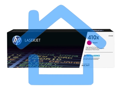 Тонер Картридж HP 410X CF413X пурпурный для HP LJ Pro M452/M477 (5000стр.)