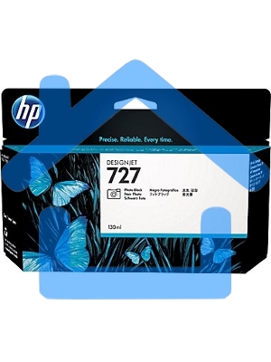 Картридж струйный HP 727 B3P23A черный для HP DJ T920/T1500 (130мл)