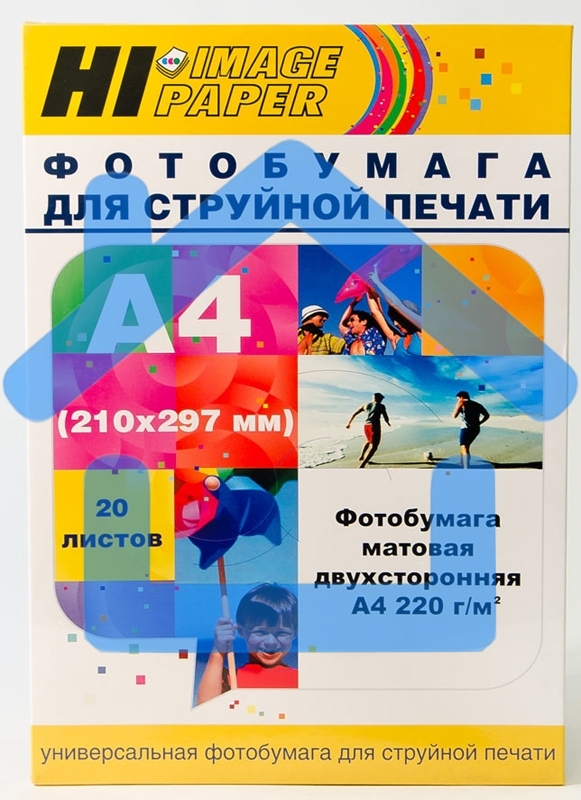Бумага Hi-Black A21171 Фотобумага матовая двусторонняя (Hi-image paper) A4, 220 г/м, 20 л. (DMC-220-A4-20)