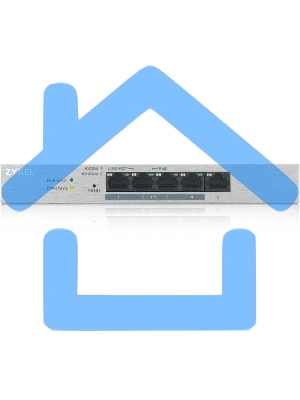 Коммутатор Zyxel GS1200-5HPv2-EU0101F 5G 4PoE+ 60W управляемый
