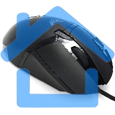 Мышь проводная Crown CMGM-901 черный, 4800 dpi, USB, кнопки - 8