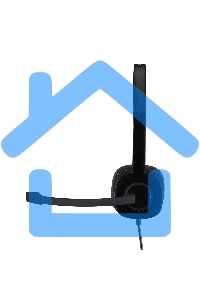 Наушники Logitech Headset H151 Stereo черный