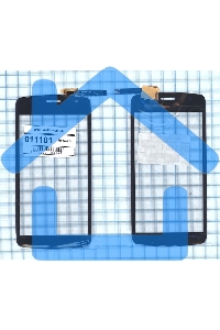 Сенсорное стекло (тачскрин) для DNS S4701, черное