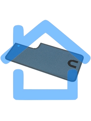 Задняя крышка для Samsung Galaxy S22 S901U синяя