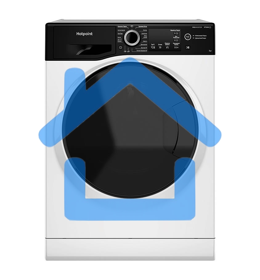 Стиральная машина Hotpoint NSB 7249 ZD AVE RU белый, загр. фронтальная макс.: 7 кг 1200 об/мин класс: А