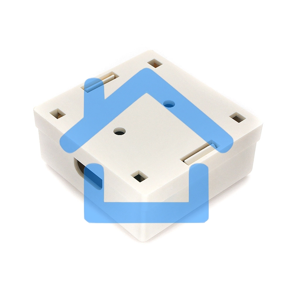 Монтажное оборудование Розетка GEMBIRD NAS214 RJ-45 кат.STP 5e внешняя экранированная 2 порта, 110&Krone