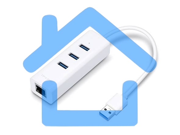 Сетевой адаптер Gigabit Ethernet TP-Link UE330 USB 3.0