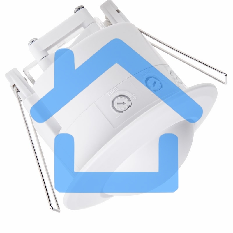 Датчик движения точечный микроволновый ДДТМ 01, 360°, 1200 Вт, 10-2000 Лк, 3-10 м, 10-900 сек. Rexant