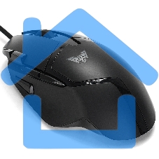 Мышь проводная Crown CMGM-901 черный, 4800 dpi, USB, кнопки - 8