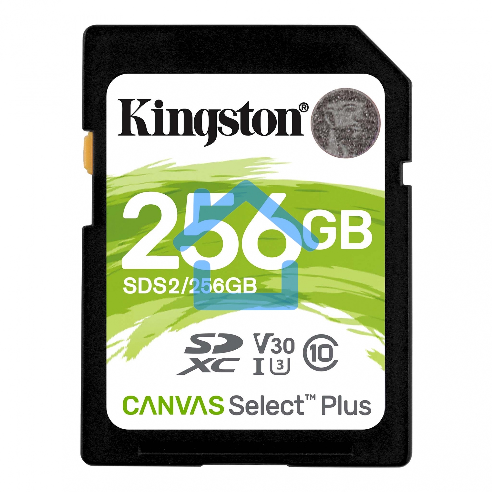 Флеш карта SDXC 256Gb Class10 Kingston <SDS2/256Gb>, Canvas Select 100R CL10 UHS-I