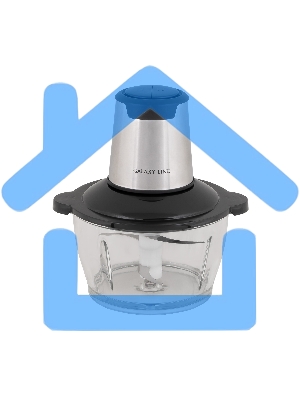 Измельчитель электрический Galaxy Line GL 2363, черный, стеклянная чаша 1,5 л, 500 Вт