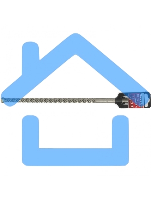 Бур по бетону Matrix, 12 x 300 мм, SDS PLUS c крестовой пластиной