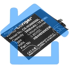 Аккумулятор CameronSino CS-HUN600SL HB446589EEW для Huawei Nova 6 3.85V / 3900mAh / 15.02Wh Аккумулятор CameronSino CS-HUN600SL HB446589EEW для Huawei Nova 6 3.85V / 3900mAh / 15.02Wh