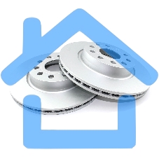 Диск тормозной вентилируемый LPR A1001V