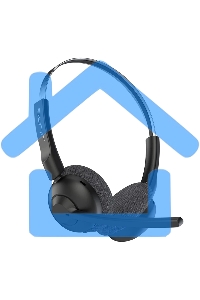 Гарнитура беспроводная GO Work Pop Wireless Headphones - черный