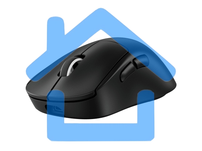 Мышь беспроводная Logitech G PRO Х Superlight 2 DEX черный, 44000 dpi, радиоканал, USB, кнопки - 5