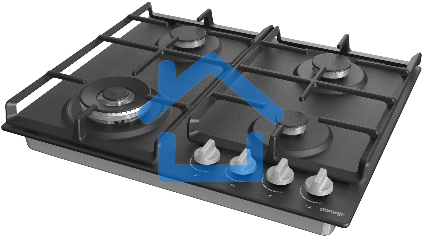 Газовая варочная панель Gorenje GW641EXB черный