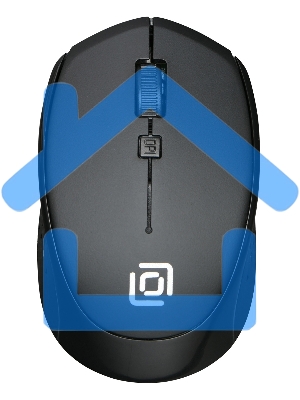 Мышь беспроводная Oklick 488MW черный/черный оптическая (1000dpi) USB (4but)