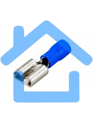 Клемма плоская изолированная гнездо 9 мм 1.5-2.5 мм² (РПи-м 2.5-(9.0)) Rexant